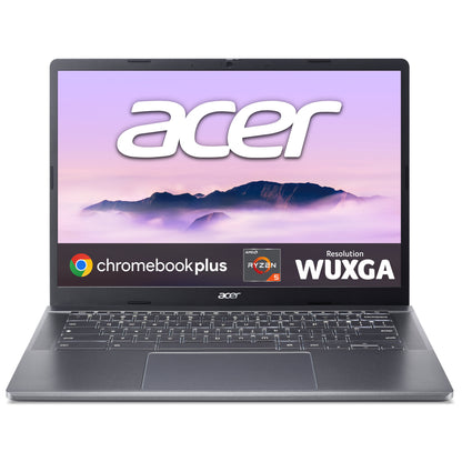 Acer Chromebook Plus 514 (CBE574-1) - AMD Ryzen 5, 16GB RAM, 256GB SSD, 14" WUXGA display, Chrome OS