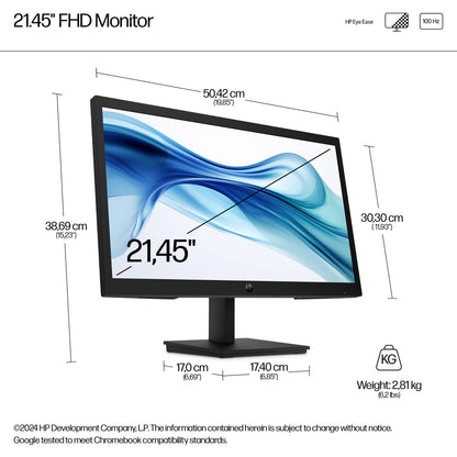 HP Series 3 Pro 21.45 inch FHD Monitor - 322pv