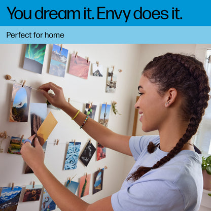 HP ENVY 6120e Wireless All-in-One Color Printer, Instant Ink; Photo printing