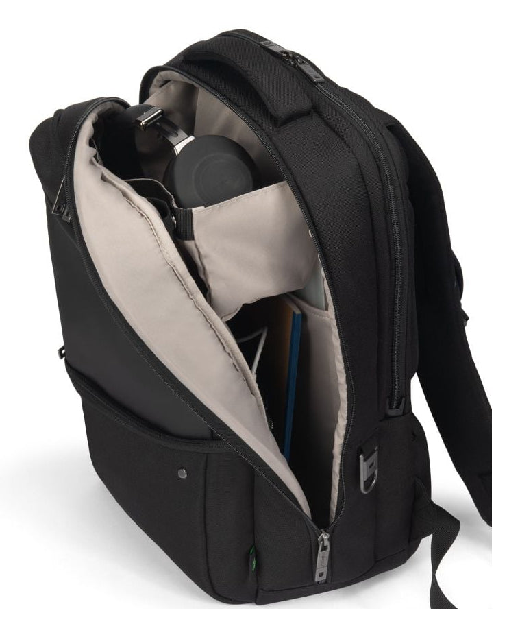 DICOTA D32163-RPET laptop case 43.9 cm (17.3") Briefcase Black
