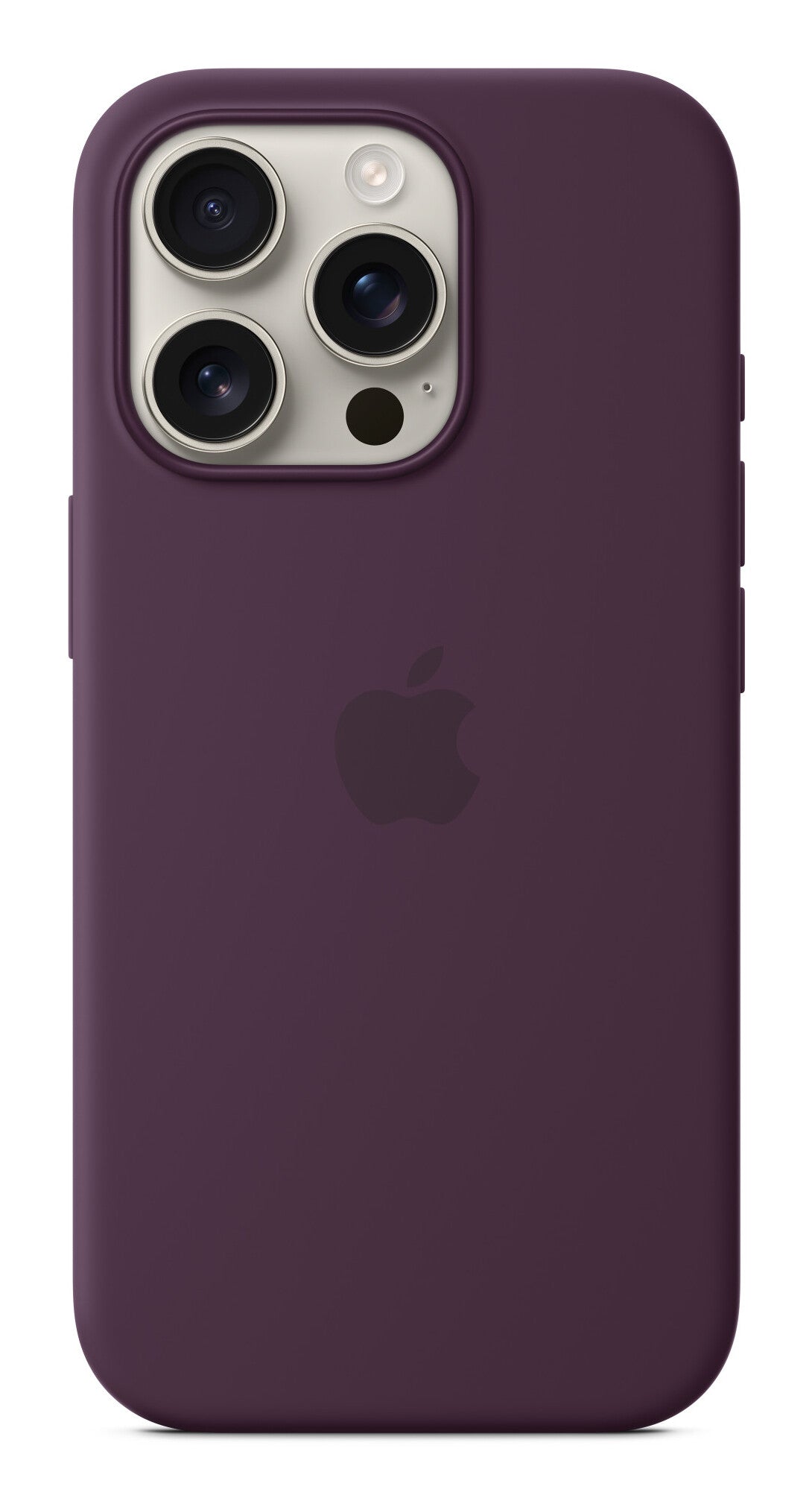 Apple iPhone 16 Pro Silicone Case with MagSafe - Plum