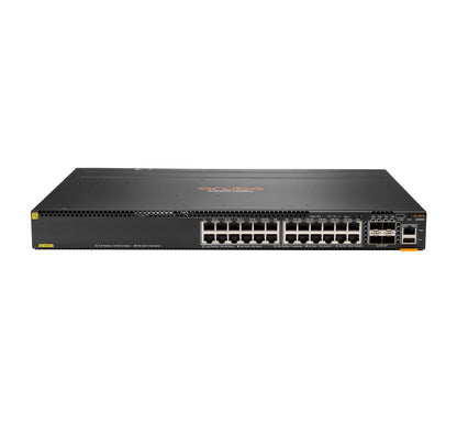 HPE Aruba Networking Aruba 6300M 24-port 1GbE Class 4 PoE & 4-port SFP56 Managed L3 Gigabit Ethernet (10/100/1000) Power over Ethernet (PoE) 1U