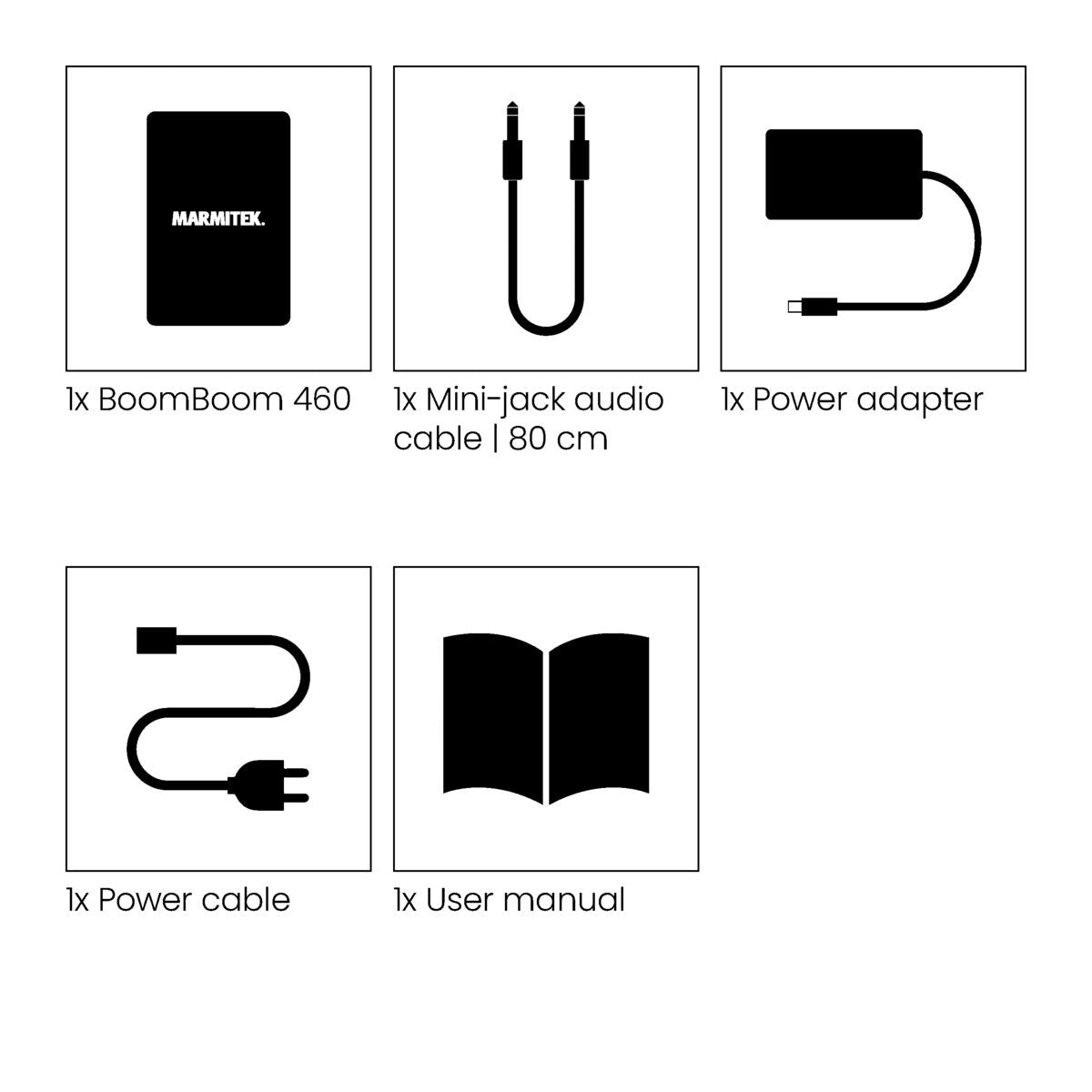 Marmitek BoomBoom 460 - Bluetooth receiver with digital amplifier