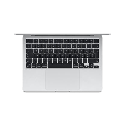 Apple MacBook Air 13-inch : M2 chip with 8-core CPU and 8-core GPU, 16GB, 256GB - Silver