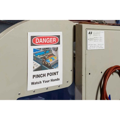 Brady J50C-8000-2569 printer label White Self-adhesive printer label