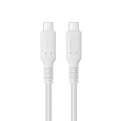 Microconnect USB3.1CC1W USB cable USB 3.2 Gen 2 (3.1 Gen 2) 1 m USB C White