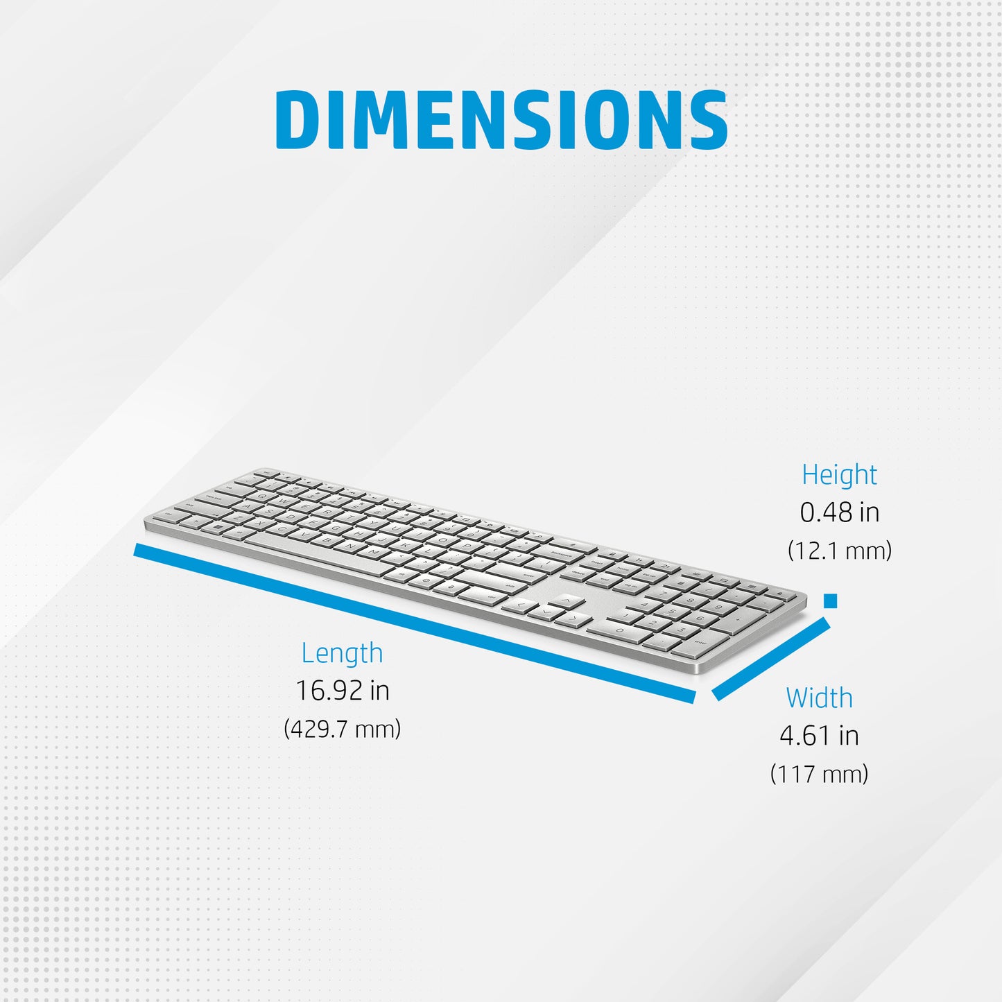 HP 970 Programmable Wireless Keyboard