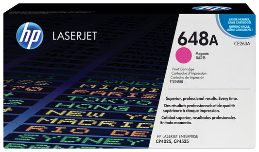 HP 648A Magenta Original LaserJet Toner Cartridge
