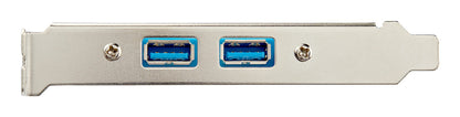StarTech.com 2 Port USB 3.0 A Female Slot Plate Adapter
