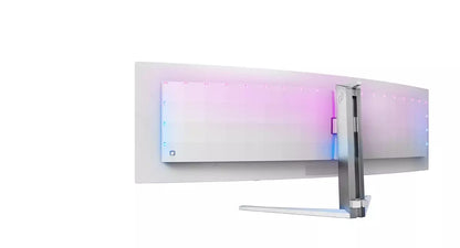 Philips Evnia 8000 49M2C8900/00 computer monitor 124.2 cm (48.9") 5120 x 1440 pixels Dual QHD QD-OLED White