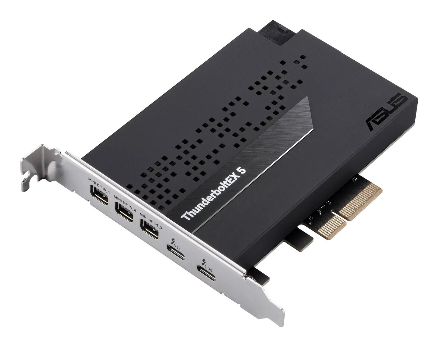 ASUS ThunderboltEX 5 interface cards/adapter Internal Mini DisplayPort, PCIe, USB 2.0, Thunderbolt 5