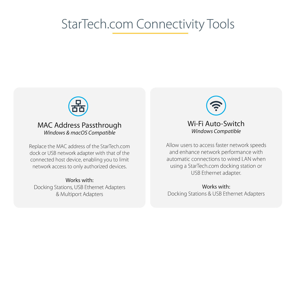 StarTech.com USB C to Gigabit Ethernet Adapter w/USB A Port - White 1Gbps NIC USB 3.0/USB 3.1 Type C Network Adapter - 1GbE USB-C RJ45/LAN TB3 Compatible Windows MacBook Pro Chromebook