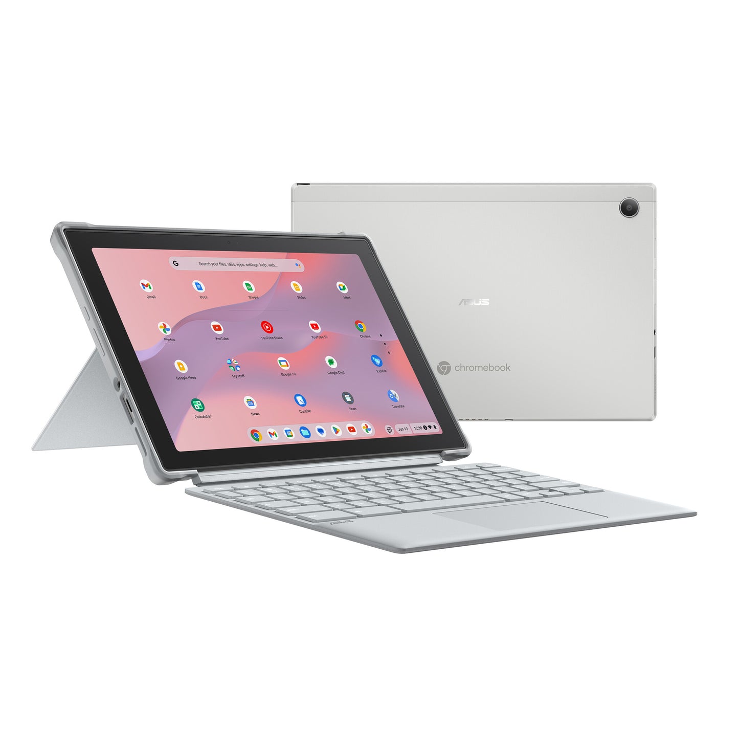ASUS Chromebook CM30 Detachable CL3001DM2A-R70211-3Y MediaTek Kompanio 520 26.7 cm (10.5") Touchscreen WUXGA 8 GB LPDDR4x-SDRAM 64 GB eMMC Wi-Fi 6 (802.11ax) ChromeOS Silver