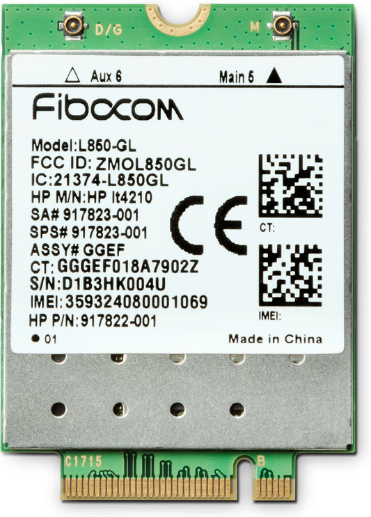 HP XMM 7360 LTE-Advanced WWAN card