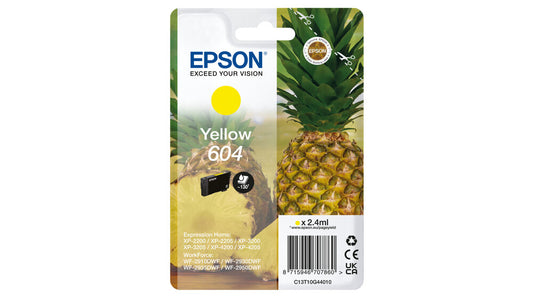 Epson 604 ink cartridge 1 pc(s) Original Standard Yield Yellow