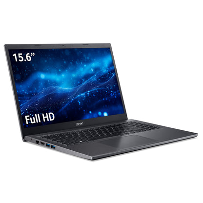 Acer Extensa 15 15 i5-12 8GB 512G 15.6"W11P Intel® Core™ i5 i5-1235U Laptop 39.6 cm (15.6") Full HD DDR4-SDRAM 512 GB SSD Wi-Fi 5 (802.11ac) Windows 11 Pro Grey