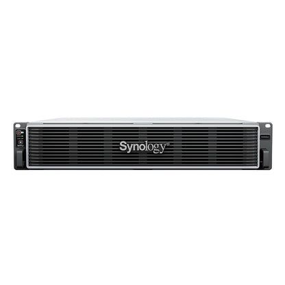 Synology RackStation RS4826XS+ NAS, 16GB RAM, black and silver