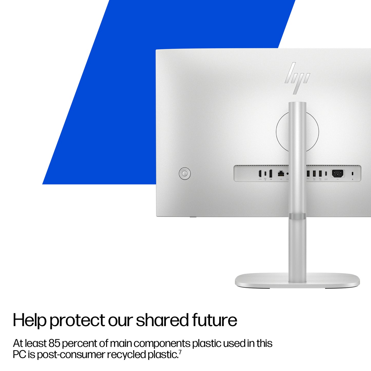 HP EliteStudio 8 All-in-One G1i 27 inch Desktop AI PC Intel Core Ultra 5 68.6 cm (27") 2560 x 1440 pixels 16 GB DDR5-SDRAM Windows 11 Pro Wi-Fi 7 (802.11be) Silver
