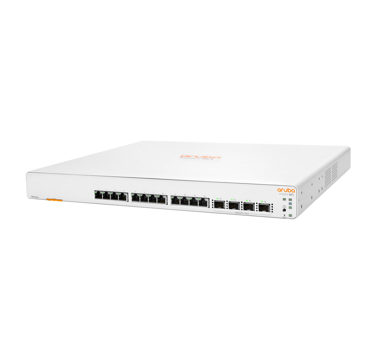 HPE Aruba Networking Aruba Instant On 1960 12XGT 4SFP+ Managed L2+ Gigabit Ethernet (10/100/1000) 1U