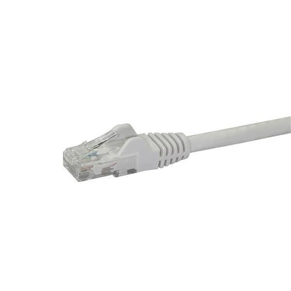 StarTech.com 7m CAT6 Ethernet Cable - White CAT 6 Gigabit Ethernet Wire -250MHz 100W PoE RJ45 UTP Network/Patch Cord Snagless w/Strain Relief Individually Tested