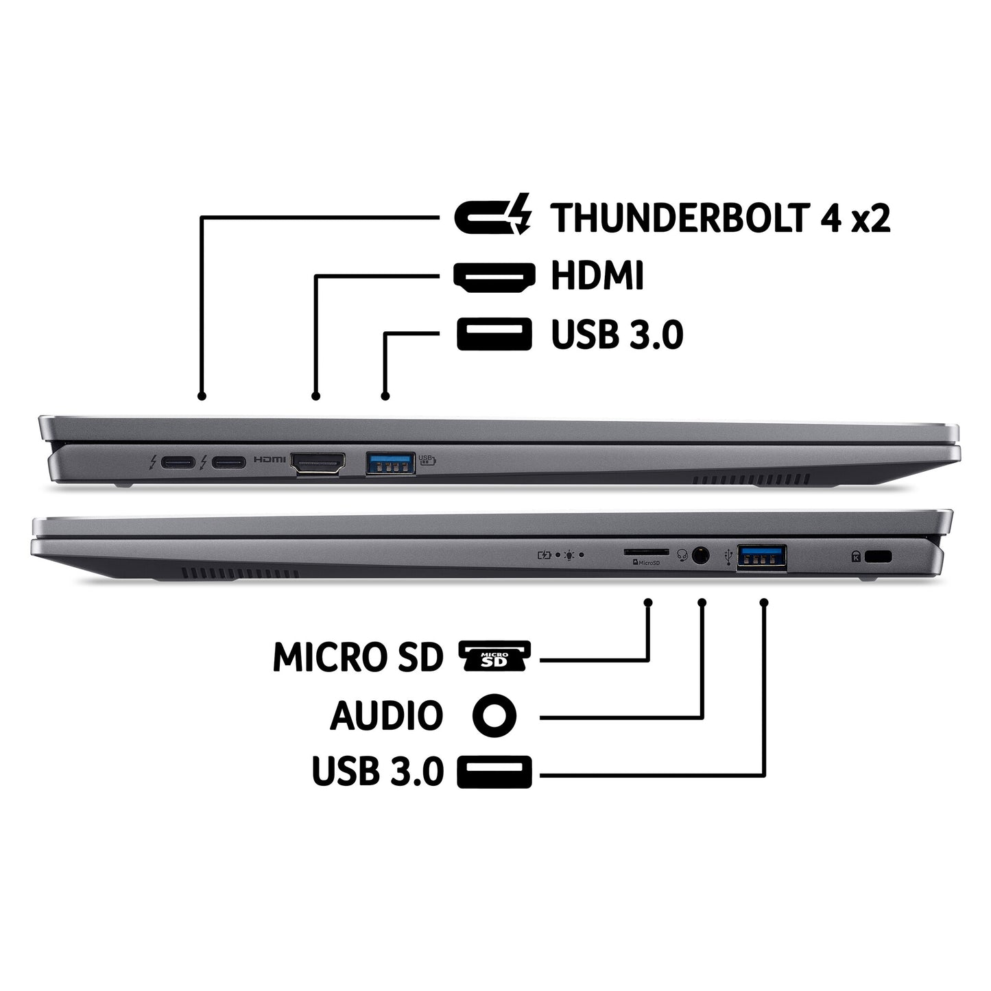 Acer Swift Go 16 SFG16-72 16" WQXGA+ Ultra 7 16GB 1TB Win 11 Home Notebook