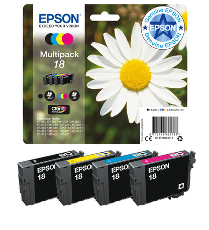 Epson Daisy 18XL Claria Home Single Magenta Ink