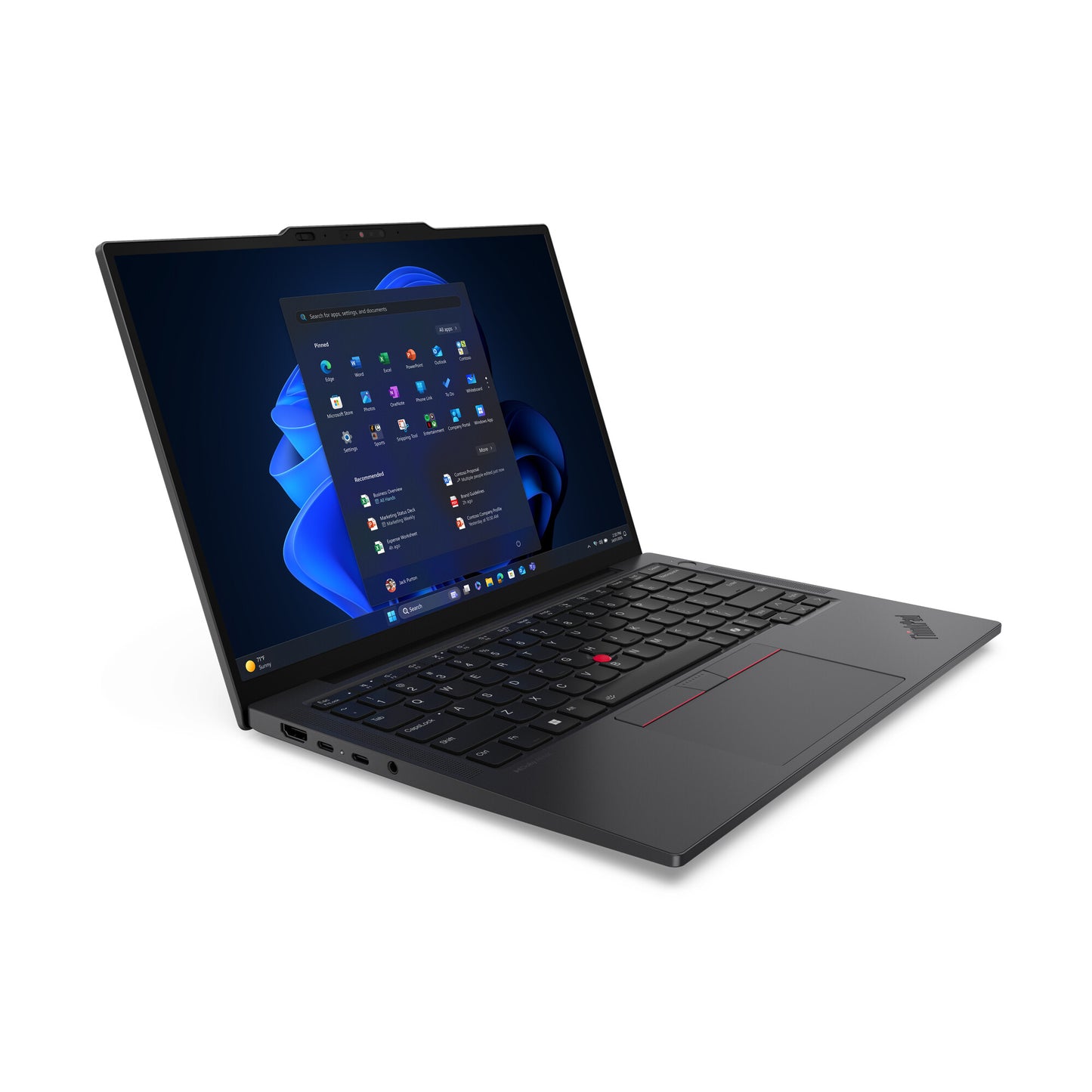 Lenovo ThinkPad X13 Gen 6 (Intel) Intel Core Ultra 5 225U Laptop 33.8 cm (13.3") WUXGA 16 GB 512 GB SSD Wi-Fi 6E (802.11ax) Windows 11 Pro English Black