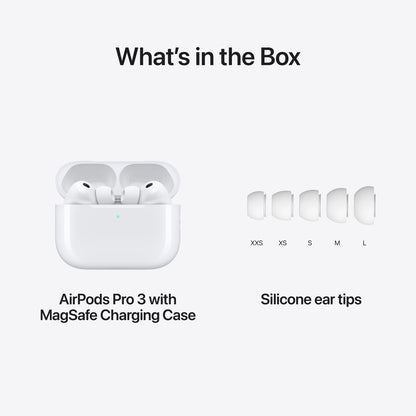 Apple AirPods Pro (3rd generation) Headset True Wireless Stereo (TWS) In-ear Calls/Music/Sport/Everyday Bluetooth White