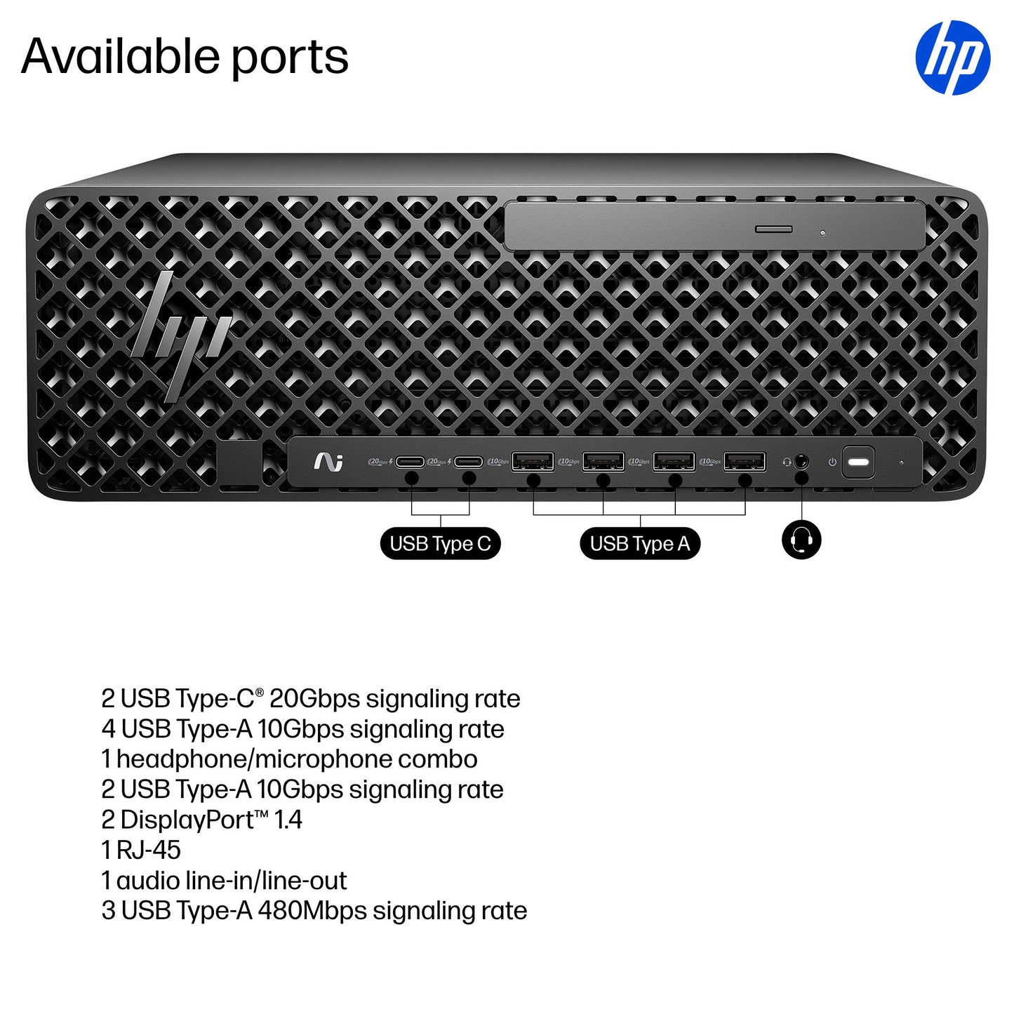 HP Z2 G1i Intel Core Ultra 7 265 32 GB DDR5-SDRAM 1 TB SSD Windows 11 Pro SFF Workstation AI Workstation, AI PC Black