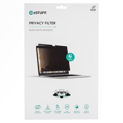 eSTUFF GLBMMB15-23 display privacy filter 38.9 cm (15.3") Laptop Frameless display privacy filter