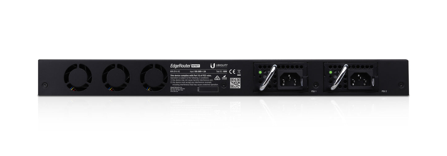 Ubiquiti EdgeRouter ER-8-XG wired router Black
