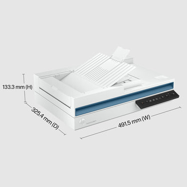 HP ScanJet Pro 2600 f1 Flatbed scanner 1200 x 1200 DPI A4 White