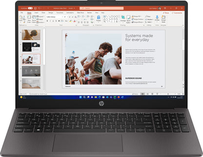 HP 250 G10 Intel® Core™ i7 i7-1355U Laptop 39.6 cm (15.6") Full HD 16 GB DDR4-SDRAM 512 GB SSD Wi-Fi 6 (802.11ax) Windows 11 Pro Grey