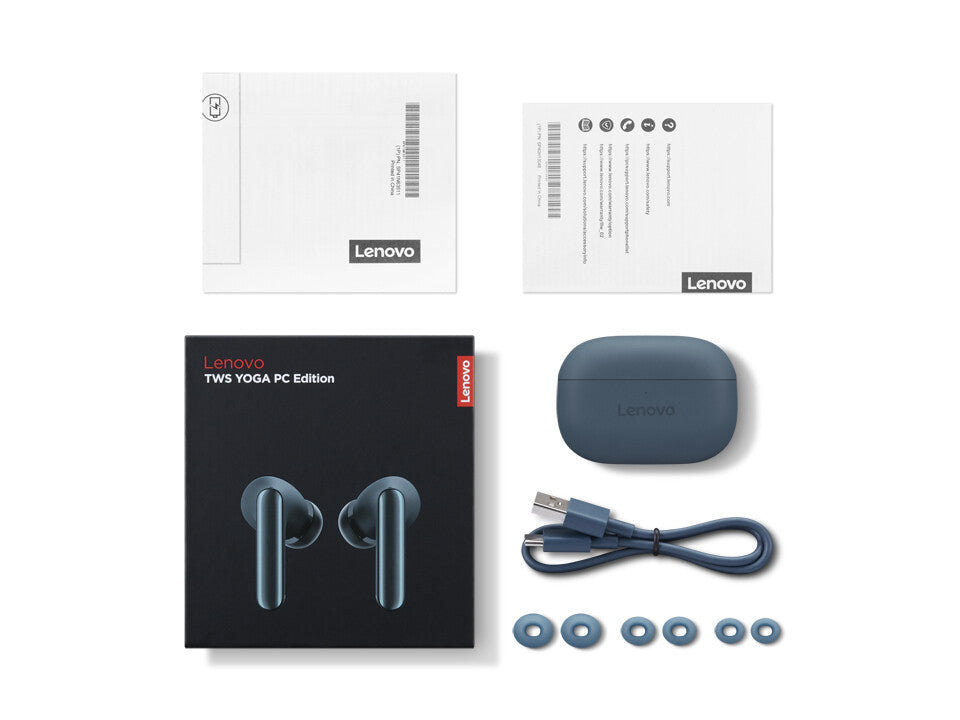 Lenovo TWS Yoga PC Edition Headset True Wireless Stereo (TWS) In-ear Calls/Music Bluetooth Teal