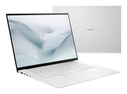 ASUS Zenbook S16 UM5606GA-SR238W Copilot+ PC AMD Ryzen AI 9 465 Laptop 40.6 cm (16") Touchscreen 3K 32 GB LPDDR5x-SDRAM 1 TB SSD Wi-Fi 7 (802.11be) Windows 11 Home White