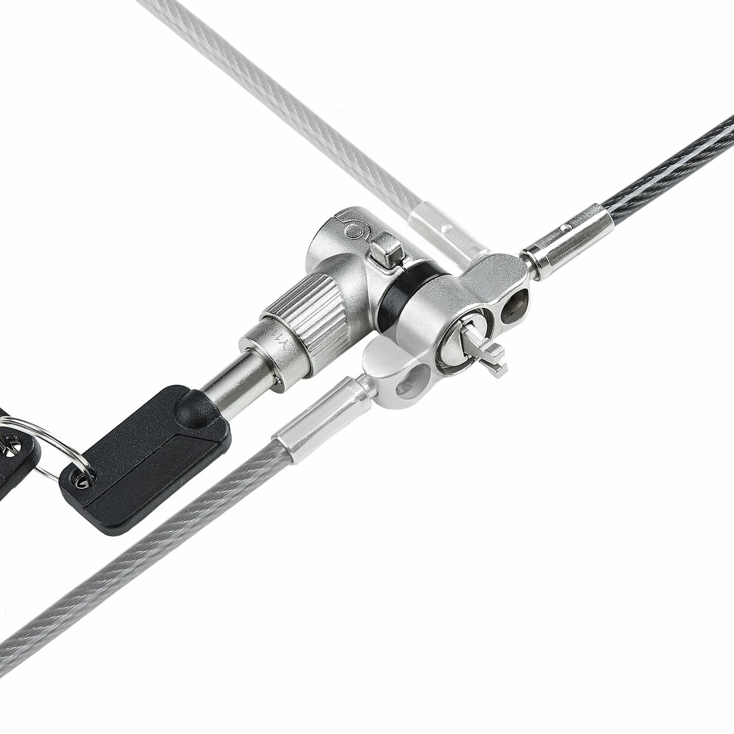 StarTech.com 25-Pack Universal Laptop Lock 6.6ft (2m), Master Keyed Locking Cable, Computer Security, Compatible w/Noble Wedge®/Nano/K-Slot; Anti-Theft Cut-Resistant Cable