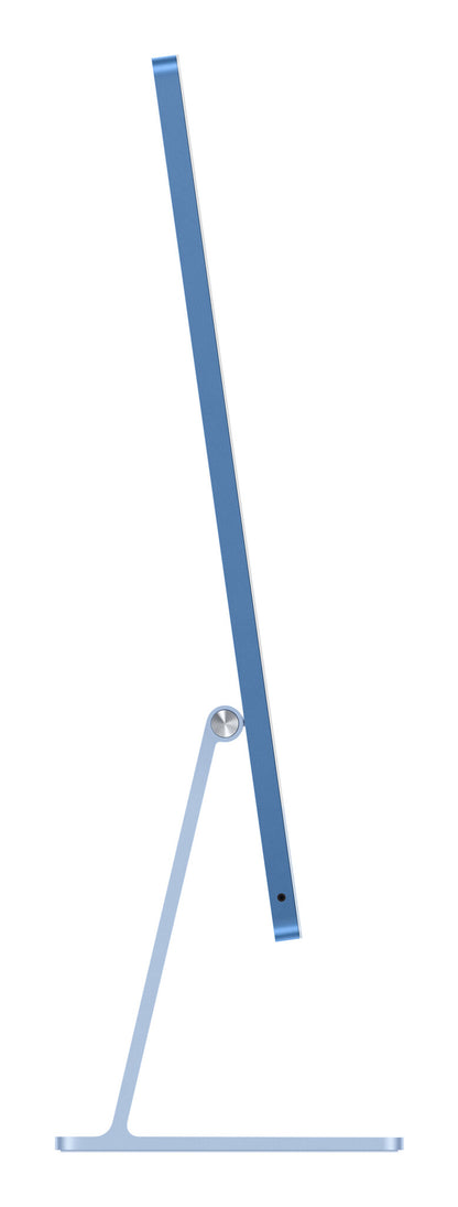 Apple iMac 24-inch with Retina 4.5K display: M4 chip with 10‑core CPU and 10‑core GPU, 24GB, 512GB SSD - Blue