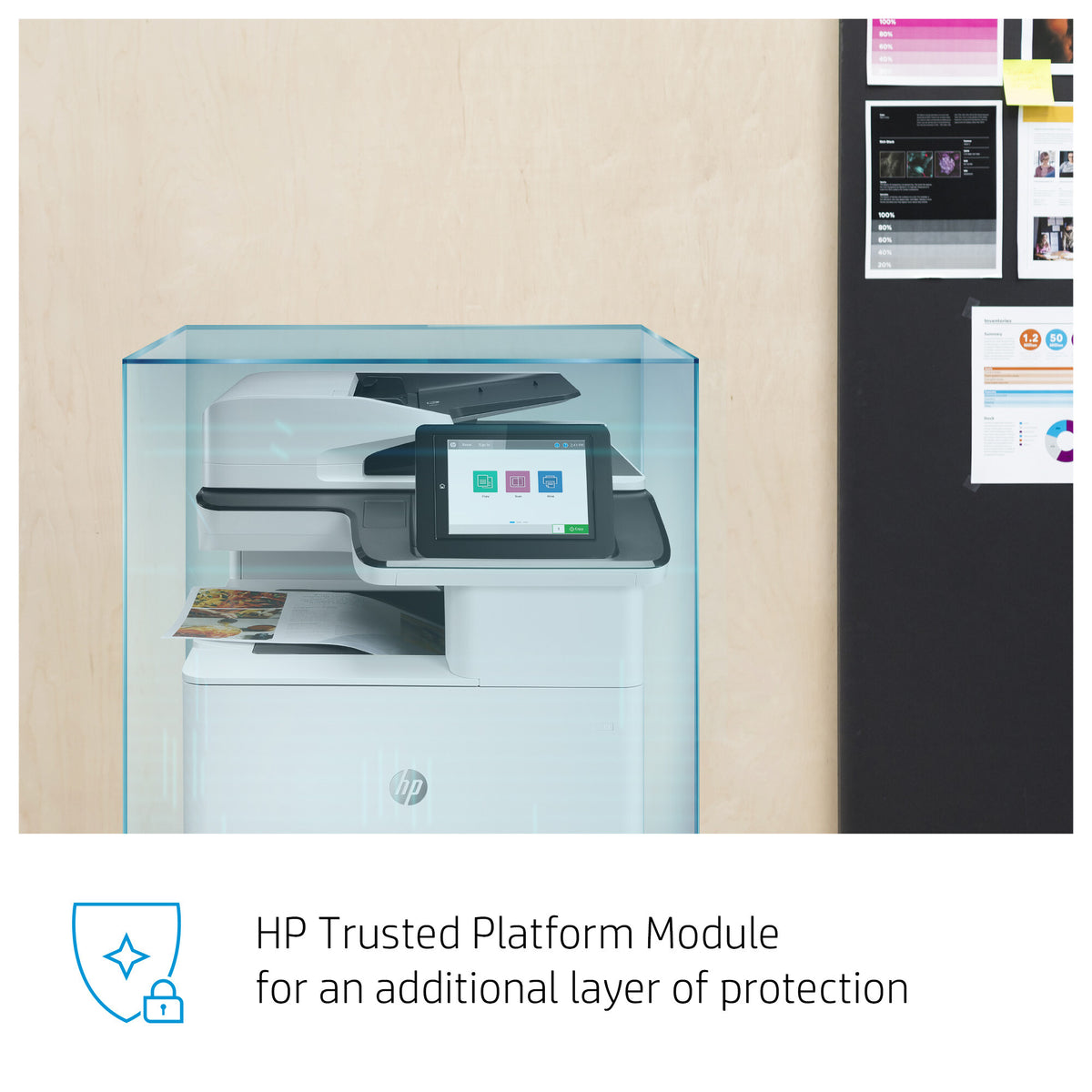 HP Color LaserJet Enterprise LaserJet Enterprise M776dn Multifunction Color Printer, Ethernet Only; Copier, Scanner