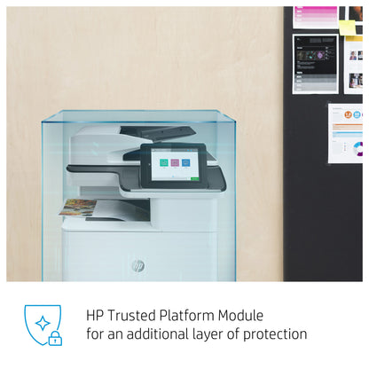 HP Color LaserJet Enterprise LaserJet Enterprise M776dn Multifunction Color Printer, Ethernet Only; Copier, Scanner