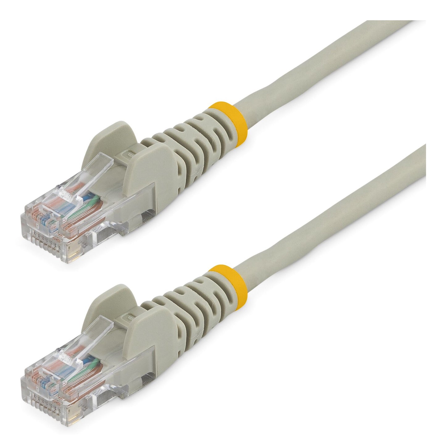 StarTech.com Cat5e Patch Cable with Snagless RJ45 Connectors - 1m, Gray