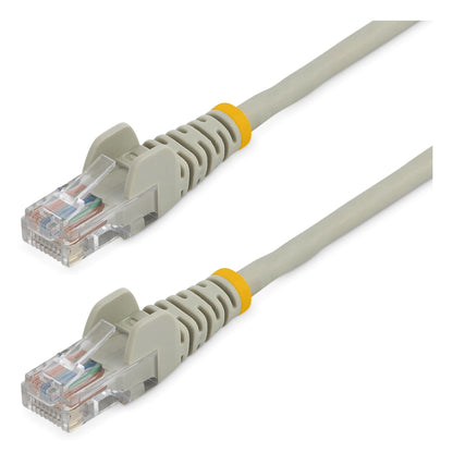 StarTech.com Cat5e Patch Cable with Snagless RJ45 Connectors - 1m, Gray