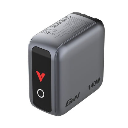 Verbatim Mini GaN Charger 140W with Display