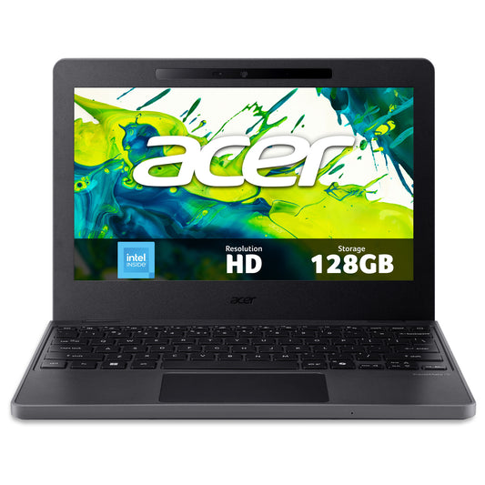 Acer TravelMate B3 11 laptop (TMB311-34) - Intel N150, 8GB RAM, 128GB, 11.6" HD display, Windows 11