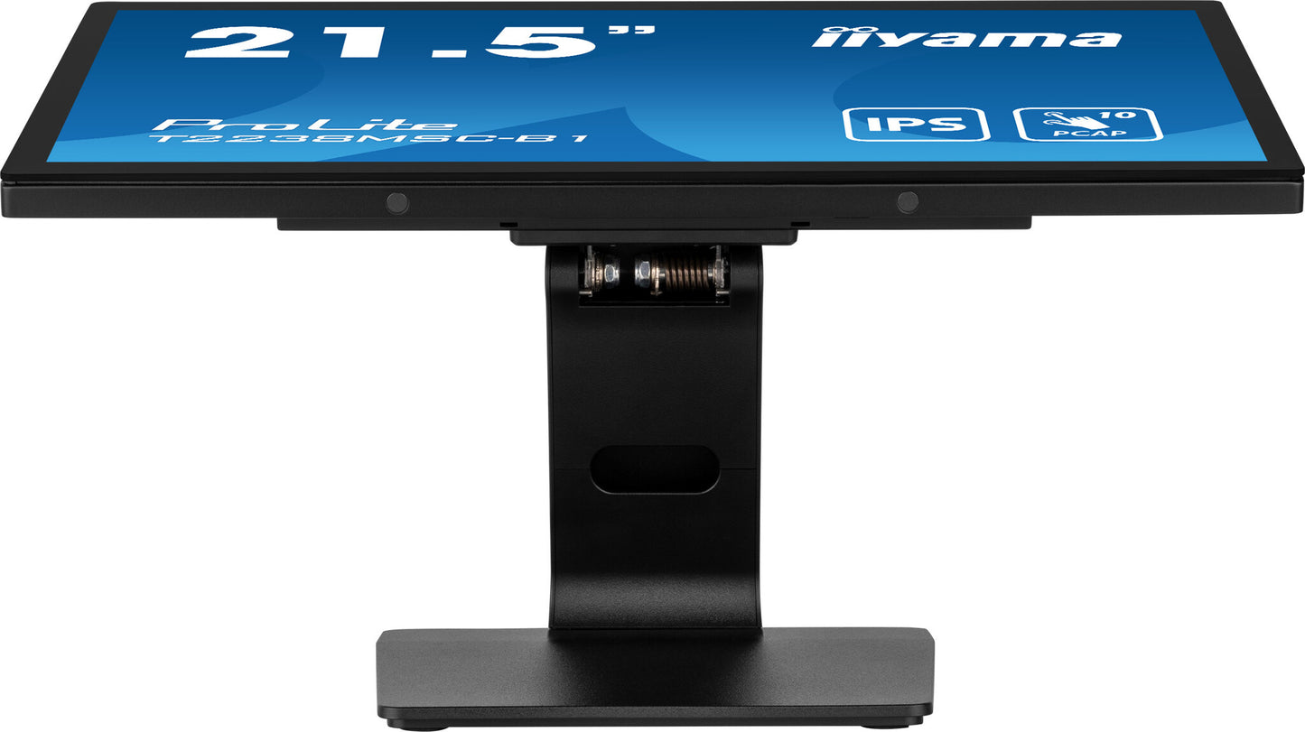 iiyama ProLite T2238MSC-B1 computer monitor 54.6 cm (21.5") 1920 x 1080 pixels Full HD LED Touchscreen Black