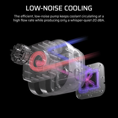 Corsair Nautilus 240 RS ARGB Liquid Processor All-in-one liquid cooler White 1 pc(s)