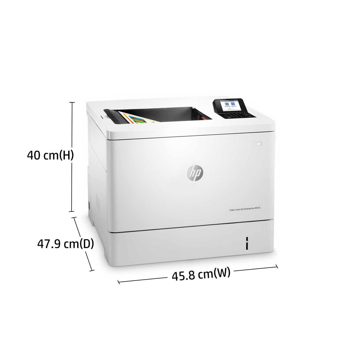 HP Color LaserJet Enterprise M554dn Printer