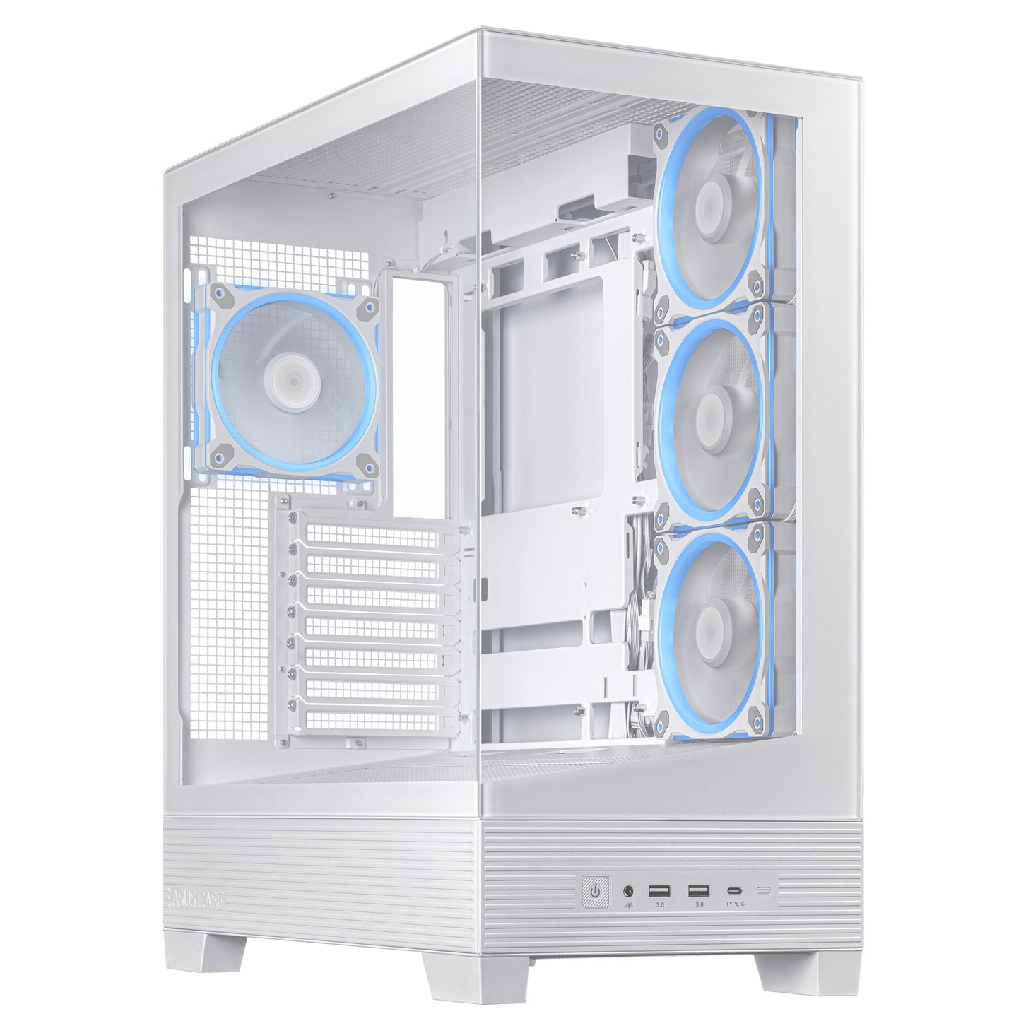 ASUS A31 Plus TG ARGB WHITE Midi Tower