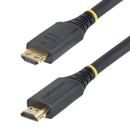StarTech.com 20ft (6.1m) High Speed HDMI Cable with Gripping Connectors, 4K 60Hz/1440p 144Hz, HDR10/HDCP 2.2/ARC, 18Gbps, UHD HDMI 2.0 Cord for TV/Monitor/Display, TPE Jacket