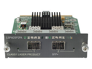 HPE FlexNetwork 5500/5120 2-port 10GbE SFP+ network switch module 10 Gigabit Ethernet