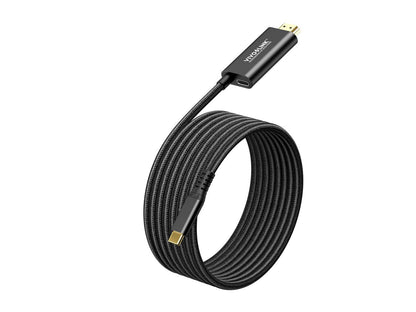 Vivolink PROUSBCHDMIMM2-CHARGE USB cable USB 3.2 Gen 1 (3.1 Gen 1) 2 m USB C Black